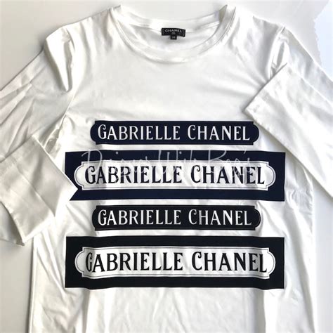 gabrielle chanel sigla|Gabrielle Chanel shirt.